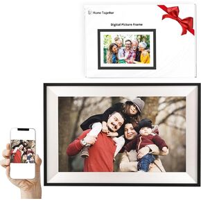 10.1 Inch WiFi Digital Picture Frame, IPS HD Touchscreen, 32GB Storage, Auto-Rotate, Instant Photo & Video Sharing via Frameo App, Easy Setup, Portrait & Landscape Display