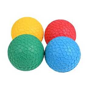 TickiT 75041 Easy Grip Balls - Set of 4 - Learn To Throw & Catch - Tactile Learning Balls, Multicolor