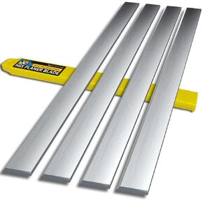 20 Inch Resharpenable Planer Blades Jointer Knives 4pcs High Speed Steel for 20 inch Wood Planer Jointer Cutter Head 20’’x 1.18’’x 1/8’’ 508mm×30mm×3mm