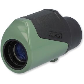 Carson Bengal 7x18mm Focus Free STEM Toy Monocular for Kids, Outdoor Children’s Science Tool (BG-718)