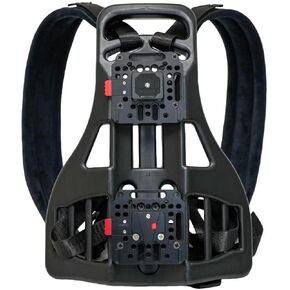 Video Outdoor Live Streaming Broadcast Backpack Plate Vest For V-Mount Battery Clamp Power Output Supply Wireless Video Transmission System Expandable board Decompression (Metel Plate + V mount Plate)