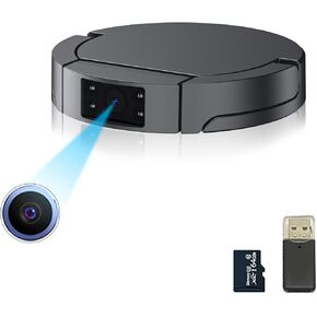 64GB Spy Camera Hidden Camera Full HD 1080P Mini Spy Hidden Camera,Nanny Cam Hidden Camera,Small Security Hidden Camera with Motion Detection and Night Vision-(No Wi-Fi)