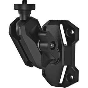 Trail Camera Mount, Fiberglass-Reinforced Nylon Holder for Game Camera, 1/4" -20 Threaded 360° Adjustable Outdoor Camera Mount, Lock on Tree Stands with Straps