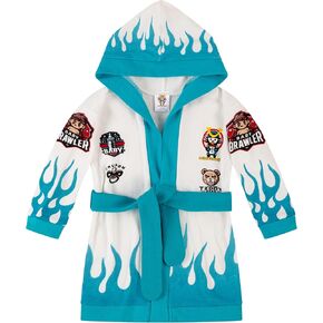 Baby Hooded Bathrobe 100% Cotton Soft & Absorbent Unisex Bathrobe for Boys & Girls Sizes 12-24M