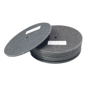 5 pcs 6" Superthin Non-Woven Unitized Polishing Disc Grinding Slice for Stainess Steel Welding Seams Finishing (12P P400)