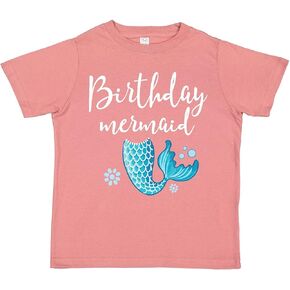 inktastic Birthday Mermaid Girls Party Toddler T-Shirt