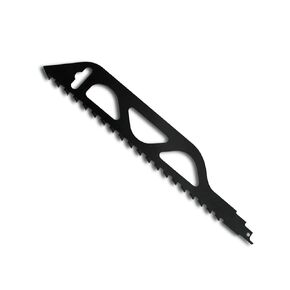 12-Inch Masonry Reciprocating Saw Blade,2 TPI Teeth Tipped Cutting Reciprocating Saw Blade, Fit for Cutting Brick, Porous Concrete, Cinder Block(1 Pack)