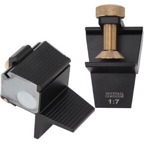 Woodworking Dovetail Magnetic Saw 1:7 Accuracy Cutting Aluminum Alloy Wood Joints Dovetail Gauge