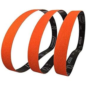 Norton SG Blaze Plus-1x30-120 Grit Ceramic Sharpening Belts 3 Pk - Long Lasting