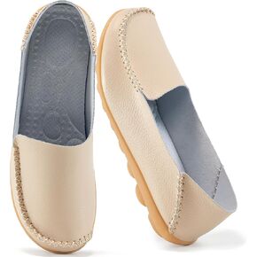 Ecetana Loafers for Women Penny Shoes Comfortable Slip On Casual Womens Loafers Fashion Moccasins Lightweight Round Toe Driving Flats Boat Shoes in Kuwait