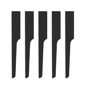 32T Bi-Metal Pneumatic Saw Blades for Metal Fabricating and Plastics Rubber（Black 5pcs） ﻿
