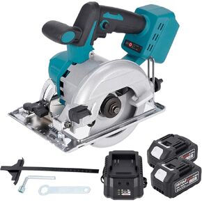 Circular Saw 18V 5800RPM, Cordless Circular Saw with Circular Saw Blade, 5" Blade Circular Saw for Wood and Plastic Cuts