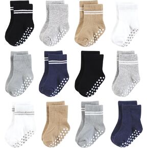 Hudson Baby Unisex Baby Cotton Rich Newborn and Terry Socks