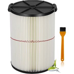 Universal Filters for CMXZVBE38755 CMXZVBE38754 Craftsman Filter, Replaces # 009-38754 Red Stripe Filter, Fits 5/6/ 8/9/ 12/14/16/20 gallon CRAFTSMAN Shop Vacuums1988+
