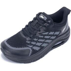 أحذية صناديق ذات إصبع القدم الواسعة للسيدات مع دعم أحذية المشي لأحذية اللفافة الأخمصية أحذية التنس العظوية in Kuwait