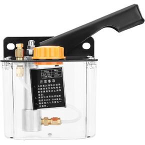 Topyond 650CC Right Hand Operated Manual Lubrication Pump, CNC Lathe Punch Press Machine Manual Lubrication Oil Pump, for CNC Machine Tools