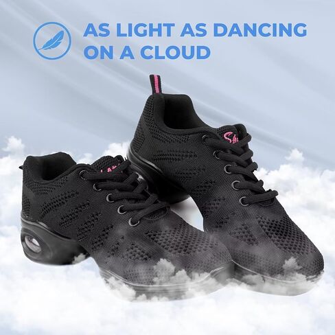 Dance Sneakers for Women with Split Sole and Air Cushion. in Saudi Arabia