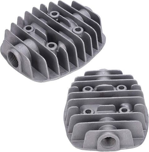 Air Compressor Cylinder Head Cast aluminum Material 2Pcs 2.5P/3P/5P/6P Great workmanship in Saudi Arabia