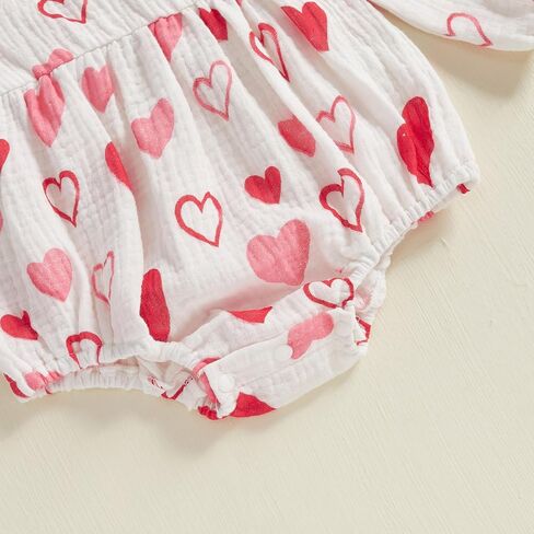 BemeyourBBs Newborn Baby Girl Clothes Ruffle Bubble Romper Jumpsuit Infant Clothing Headband Cute Baby Girl Outfits in Saudi Arabia