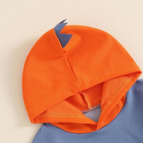 Toddler Baby Boy Outfits Dinosaur Pattren Long Sleeve Hoodie sweatsuit Pants Kids Boy Fall Winter Clothes in Kuwait