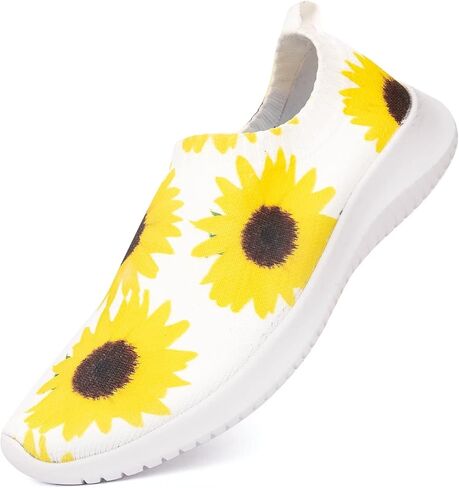 MAIITRIP Womens Comfort Elastic Sock Slip On Walking Lightweight Non-Slip Fall Shoes (Size:5.5-11) in Saudi Arabia