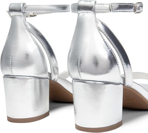 DREAM PAIRS Women's Chunk Low Heels Open Round Toe Ankle Strap Block Heels Party Dress Wedding Sandals in Saudi Arabia