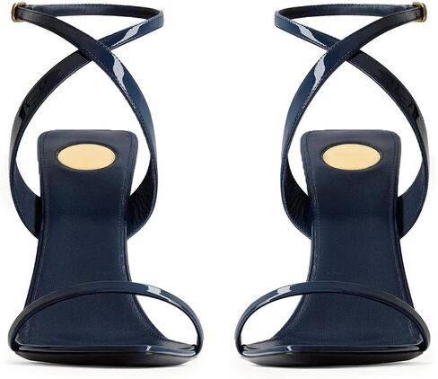 Wedge Sandals for Women Strappy Wedge Heels Pointed Open Toe Heeled Sandals Buckle Ankle Strap Heels Sexy Wedding Dress Shoes in Saudi Arabia