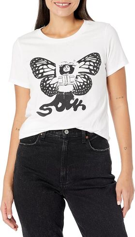 Olivia Rodrigo Girl's Sour Butterfly Baby Tee in Saudi Arabia