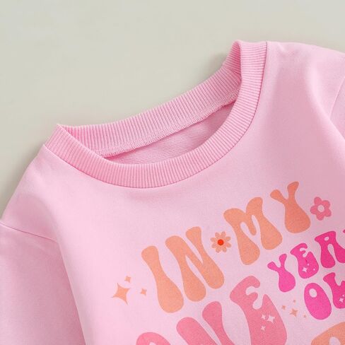 DuAnyozu First Birthday Girl Outfit Baby Sweatshirt Romper Fall Long Sleeve Bodysuit In My One Year Old Era Shirt Clothes in Saudi Arabia
