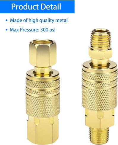 تركيبات خرطوم الهواء 1/4 بوصة NPT سريعة الاتصال الهواء تجهيزات الضاغط in Kuwait