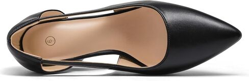 mysoft Women's Stiletto Heels Pumps Closed Toe 4IN Cut Out High Heels Pointed Toe Dress Shoes in Saudi Arabia