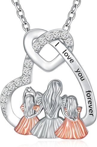 New Mom to Be Gift Mommy of an Angel Necklace Miscarriage Memorial Gifts Sterling Silver Mom To Be Necklace for Women Mama Necklace Jewelry Pink Ribbons Breast Cancer Awareness Necklace Mom Gifts in Saudi Arabia