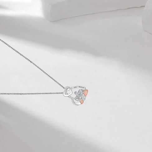 New Mom to Be Gift Mommy of an Angel Necklace Miscarriage Memorial Gifts Sterling Silver Mom To Be Necklace for Women Mama Necklace Jewelry Pink Ribbons Breast Cancer Awareness Necklace Mom Gifts in Saudi Arabia