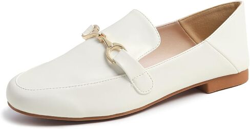 Feversole Women's Fashion Daily Comfort Soft Penny Loafer Office شقق العمل in Saudi Arabia