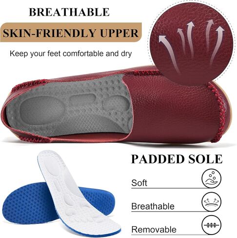 المتسكعون Ecetana for Women Penny Shoes زلة مريحة على نساء غير رسمي للنساء المتسكعون الموضة moccasins in Kuwait