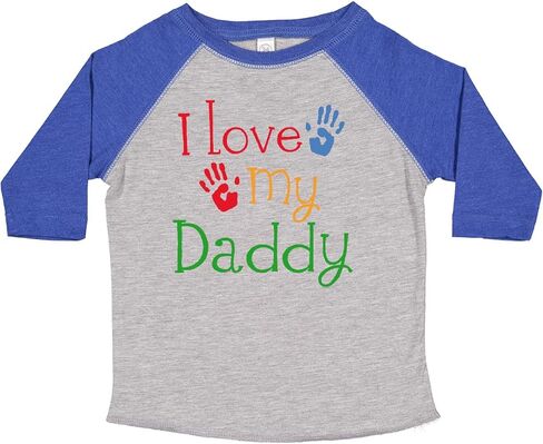 inktastic I Love My Daddy Toddler T-Shirt in Kuwait