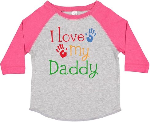 inktastic I Love My Daddy Toddler T-Shirt in Kuwait