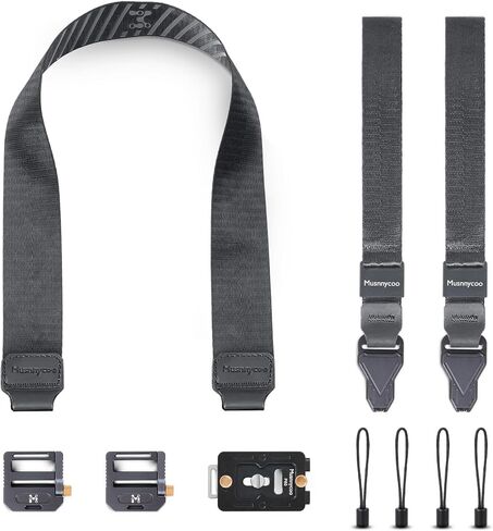 Camera Strap - Camera Wrist & Neck Strap 2 in1 - Adjustable Quick Release Camera Straps for Photographers All DSLR in Saudi Arabia