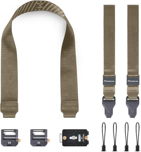 Camera Strap - Camera Wrist & Neck Strap 2 in1 - Adjustable Quick Release Camera Straps for Photographers All DSLR in Saudi Arabia