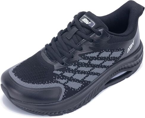 أحذية صناديق ذات إصبع القدم الواسعة للسيدات مع دعم أحذية المشي لأحذية اللفافة الأخمصية أحذية التنس العظوية in Kuwait