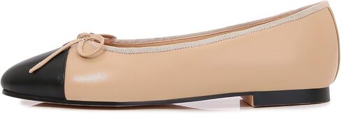 نساء كاب كاب آفاق الباليه ، شقق نغمة قوس جولة أحذية إصبع القدم للنساء تنزلق على مضخات غير رسمية وعمل ولباس للنساء in Kuwait