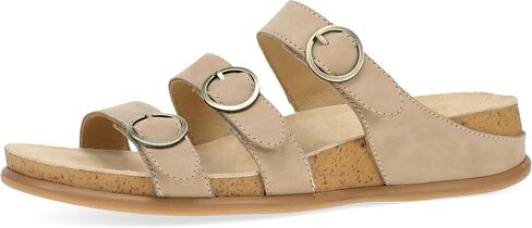 Dansko Campbell Slip -on Wedge Sandal for Women -Low Profile Proffect with Arch Support ، Fit Adlemble for Walking Comfort in Kuwait