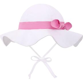 Siero Baby Sun Hat with UPF 50+ Outdoor Adjustable Beach Hat with Wide Brim