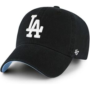 '47 Brand Los Angeles LA Dodgers Clean Up Hat Cap Khaki/Royal