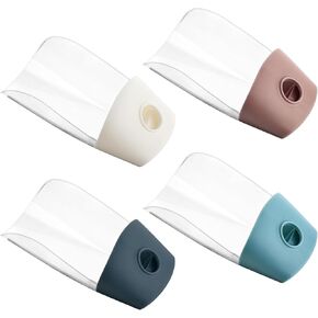 4 Pcs Faucet Extender for Toddlers, Sink Baby Bathtub Faucet Cover, Sink Hand Washing Splash Guard for Bathroom, Kitchen, Faucet Spout (Light Pink/Light Green/Blue/White)