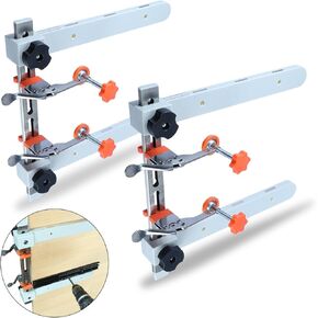 RUITOOL Drawer Slide Jig Kit, Drawer Slide Tool for Cabinets, Drawers, Desks Installation, Drawer Fix Jig Drawer Slides Mounting Tools, Level Position The Jigs for Accurate Support