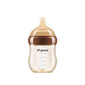 PPSU Natural Anti-Colic Baby Bottles That Mimic Breastfeeding Newborn Breast Like Nursing Bottle for Breastfed Babies Who Refuses Bottle Boy Girl Infant Formula Feeding Anti Gas 8oz/240mL 3m+