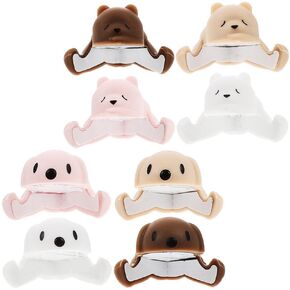 ibasenice Corner Protector for Baby: 8pcs Silicone Baby Proofing Corner Protector Cute Animal Table Corner Guards Furniture Corner Covers for Table Fireplace Stair Cabinet