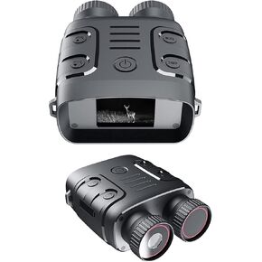 Night Vision Goggles, Binoculars 1080p Infrarednight Vision Scope 5X Digital Zoom, for Hunting, Camping, Travel, Surveillance