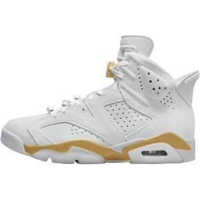 Air Jordan 6 Retro Pearl Women's Shoe (DQ4914-074, Pure Platinum/Metallic Gold/Coconut Milk)